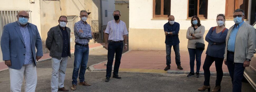 El Director General d’Agricultura, Ramaderia i Pesca visita Santa Magdalena
