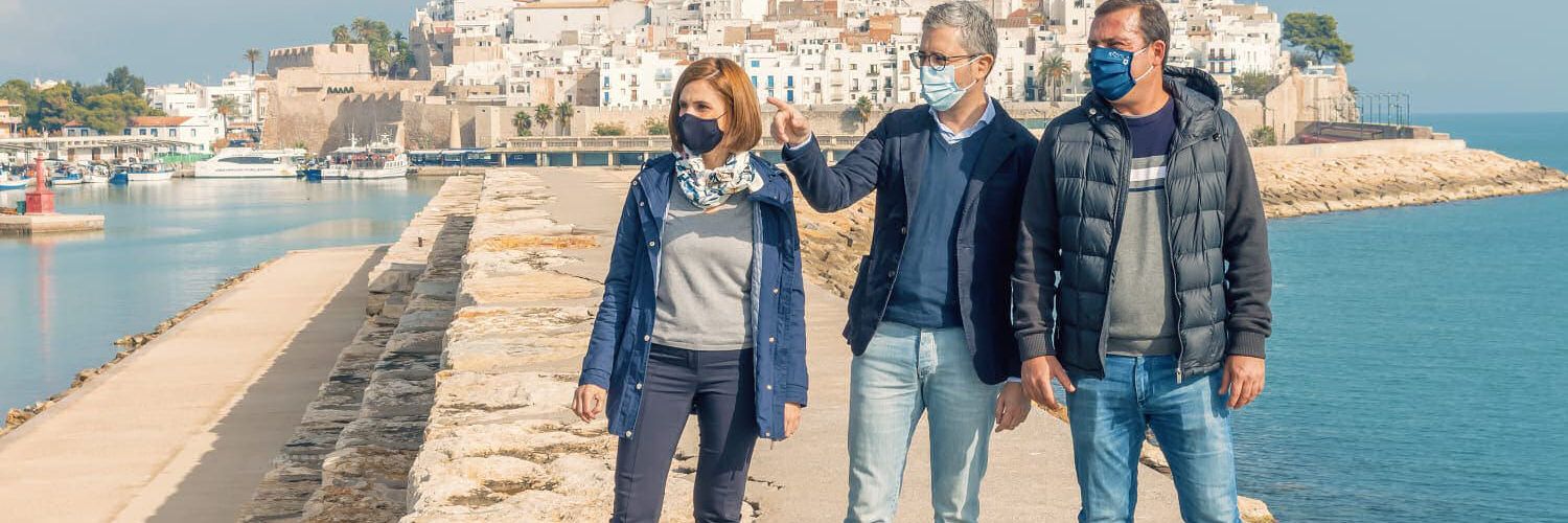 Arcadi España destaca la inversión de 700.000 euros en los Presupuestos de la Generalitat para el puerto de Peñíscola