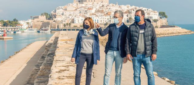 Arcadi España destaca la inversión de 700.000 euros en los Presupuestos de la Generalitat para el puerto de Peñíscola