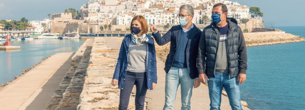 Arcadi España destaca la inversión de 700.000 euros en los Presupuestos de la Generalitat para el puerto de Peñíscola
