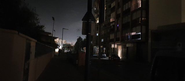 Fotos: carrers sense llum a Vinaròs