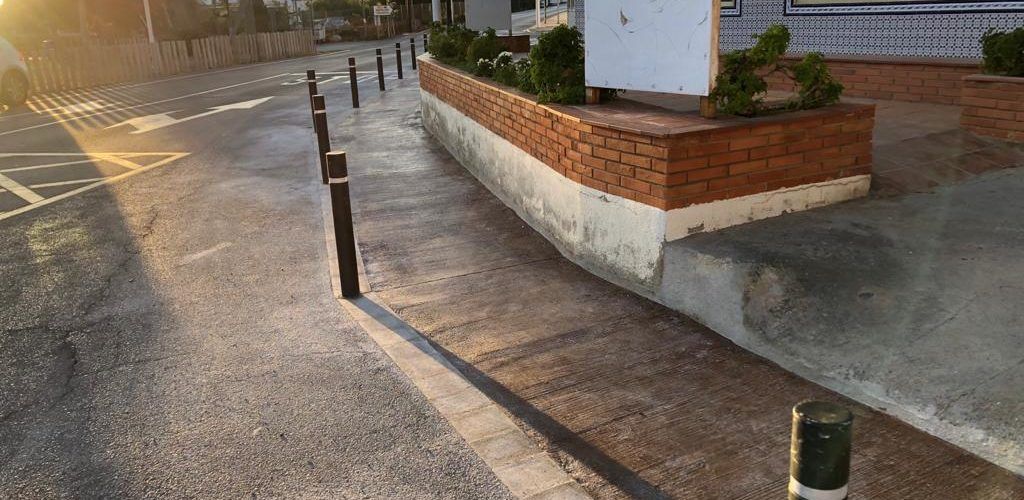 L’Ajuntament d’Alcalà-Alcossebre executa obres de millora d’accessibilitat i construcció i reparació de voreres