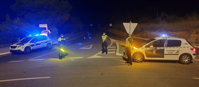 Guàrdia Civil i Policia Local d’Alcalà-Alcossebre interposen set denúncies per incomplir el toc de queda