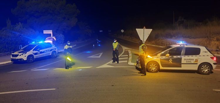 Guàrdia Civil i Policia Local d’Alcalà-Alcossebre interposen set denúncies per incomplir el toc de queda