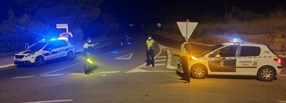Guàrdia Civil i Policia Local d’Alcalà-Alcossebre interposen set denúncies per incomplir el toc de queda 