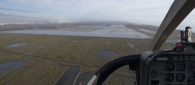 La Diputació activa vols de fumigació a les zones de marjal de la província per a evitar l’aparició de mosquits