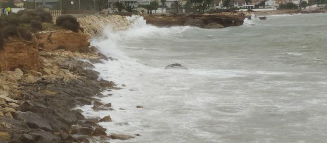 Fotos: temporal marítim (zona sud de Vinaròs)