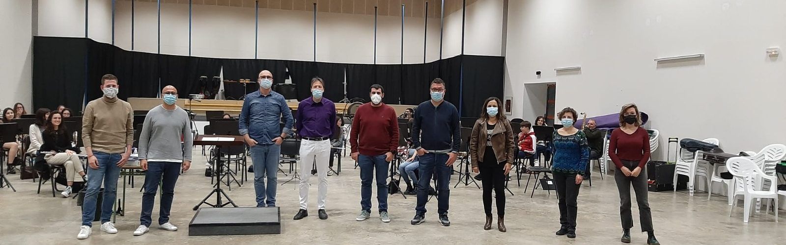 L’auditori d’Albocàsser acull les classes pràctiques del Curs de Direcció de Banda