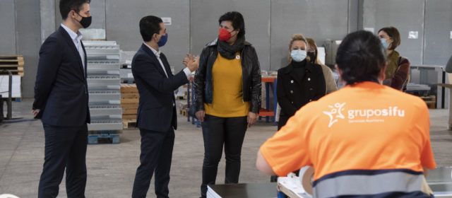 Patricia Puerta destaca que l’obertura a l’interior de centres d’ocupació per a persones amb discapacitat genera riquesa i fixa població