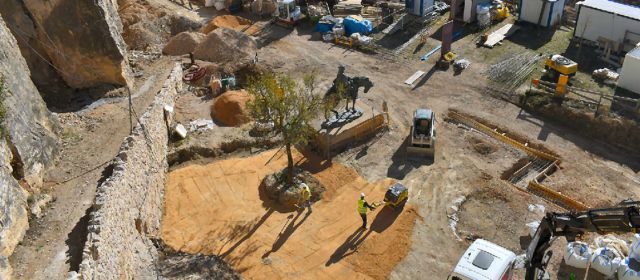 Avancen les obres de rehabilitació de les torres de Sant Francesc i La Pardala de Morella