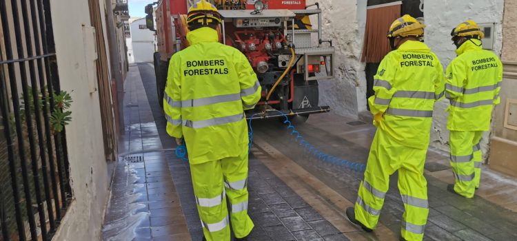 El Consorci Provincial de Bombers coordinarà les sol·licituds de desinfecció que formulen els ajuntaments de la província