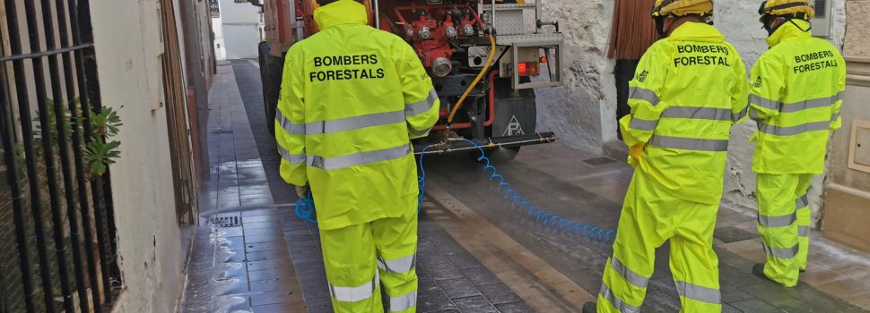 El Consorci Provincial de Bombers coordinarà les sol·licituds de desinfecció que formulen els ajuntaments de la província