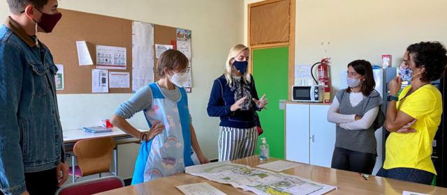 El Ayuntamiento de Peñíscola consensúa con el equipo directivo del centro el proyecto de ampliación del colegio