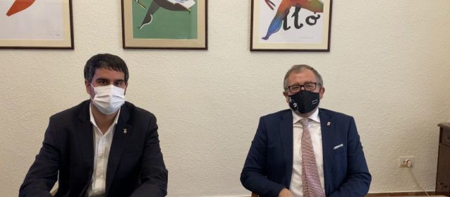 El president de la Diputació i l’alcalde de Morella estudien la possible creació de botigues multiservei en les pedanies de Ortells i Xiva