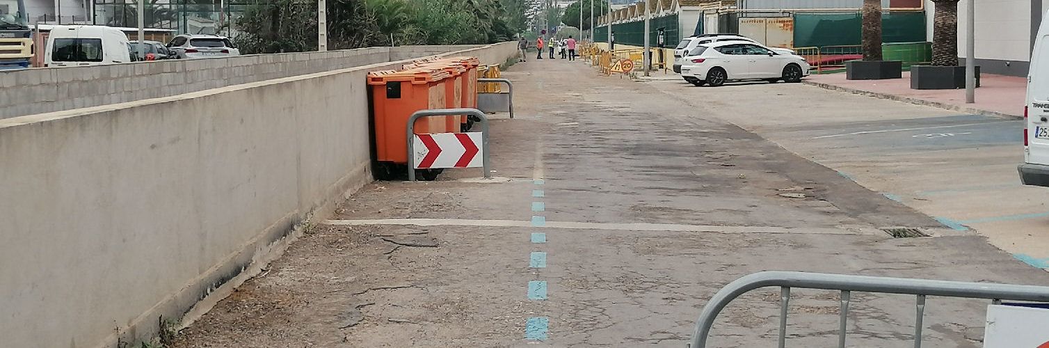 L’Ajuntament de Peníscola ultima l’adjudicació de l’obra de reasfaltat del vial d’accés al col·legi
