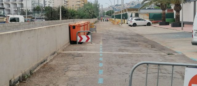 L’Ajuntament de Peníscola ultima l’adjudicació de l’obra de reasfaltat del vial d’accés al col·legi