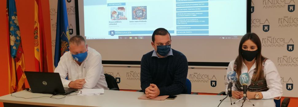 Peníscola fa accessibles el seu web municipal i el seu portal turístic