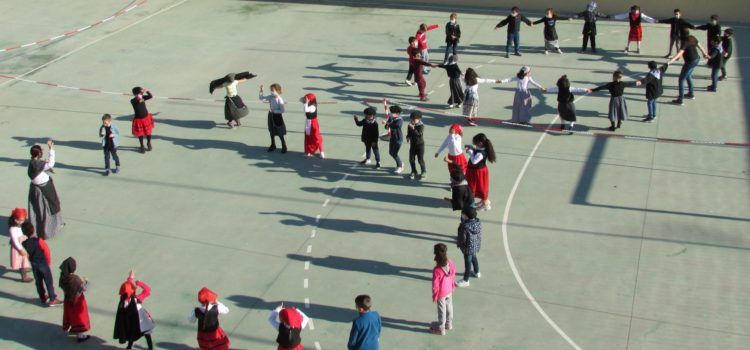 El col·legi Marqués de Benicarló, de castanyada