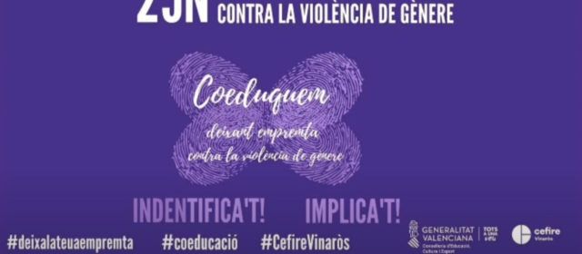 El CEFIRE de Vinaròs resumeix en un vídeo la celebració educativa del Dia Contra la Violència de Gènere