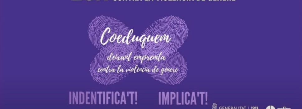 El CEFIRE de Vinaròs resumeix en un vídeo la celebració educativa del Dia Contra la Violència de Gènere