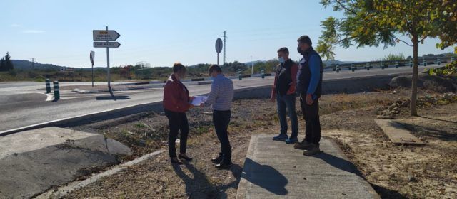 S’inicien els treballs de construcció del nou carril bici que discorrerà pel vial Càlig-Peníscola
