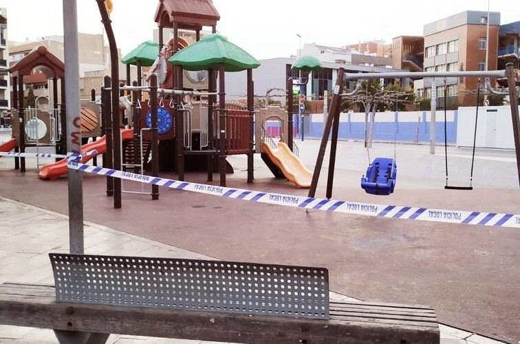 ELs parcs infantils de Benicarló estaran tancats fins al 29 de novembre