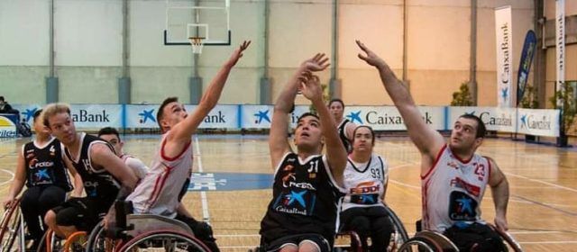 Cuatro jugadores del Afaniad Vinaròs logran la medalla de plata en el campeonato de España de baloncesto en silla de ruedas