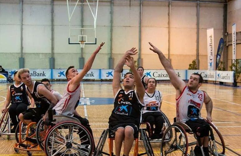 Cuatro jugadores del Afaniad Vinaròs logran la medalla de plata en el campeonato de España de baloncesto en silla de ruedas