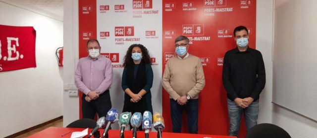 El PSPV Ports Maestrat, satisfecho por los presupuestos de la Generalitat y el Estado para 2021