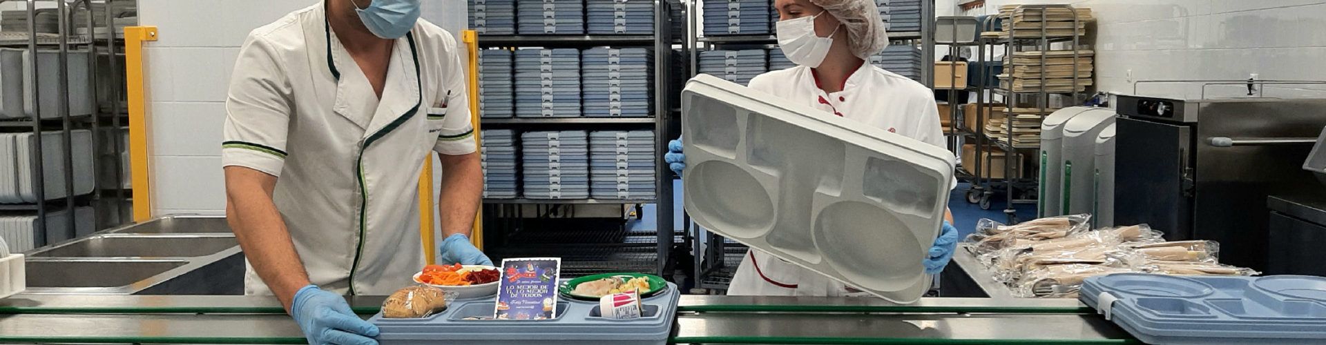 Los hospitales castellonenses ofrecen menús especiales para hacer más agradable la estancia de pacientes en Navidad