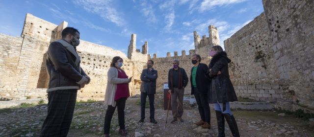 José Martí apunta als fons europeus per a impulsar el castell d’Alcalà de Xivert com a reclam turístic