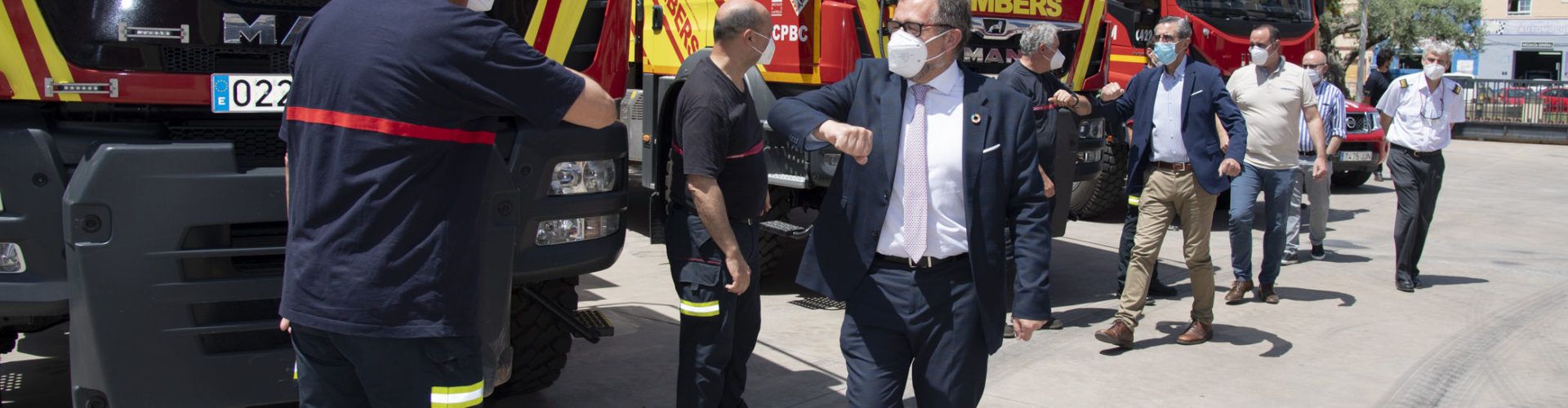 José Martí destaca que el pressupost de 20,4 milions d’euros del Consorci Provincial de Bombers en 2021 permetrà crear 19 noves places de treball fixes