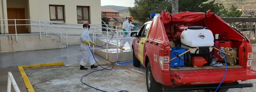 La Diputació realitza des de l’inici de la pandèmia 600 desinfeccions en els pobles 