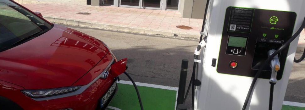 La electrolinera de Santa Magdalena entra en funcionament