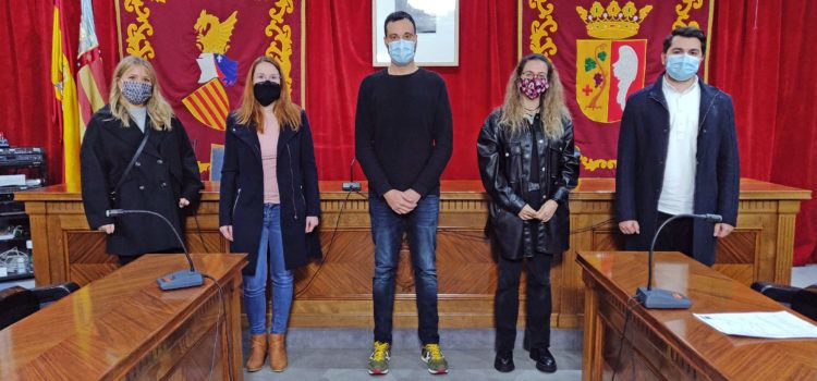 L’Ajuntament de Vinaròs contracta quatre joves a través del programa EMPUJU