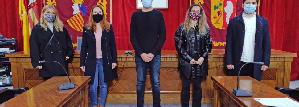 L’Ajuntament de Vinaròs contracta quatre joves a través del programa EMPUJU
