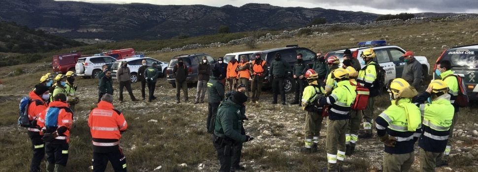 Tercer día de búsqueda del cazador de Catí desaparecido, ampliando las zonas de rastreo