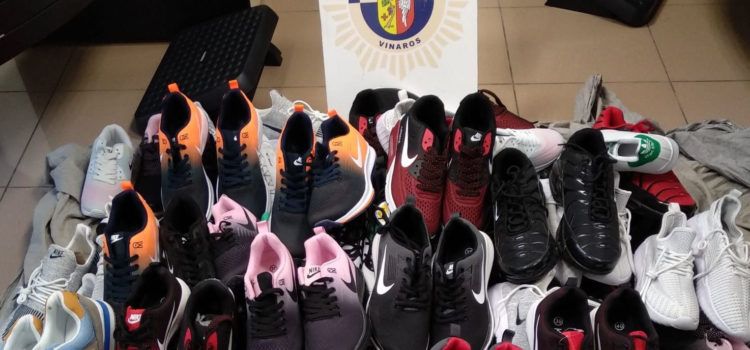 Intervenida venta de productos falsificados en el “dijous” de Vinaròs
