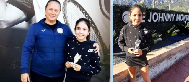 Sofia Hiraldo, de Vinaròs, campiona del torneig de la Ràpita, en la seua categoria