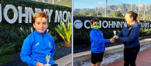 Marcos Torres, de Vinaròs, campió del torneig Albert Montañés, a la Ràpita, en la seua categoria