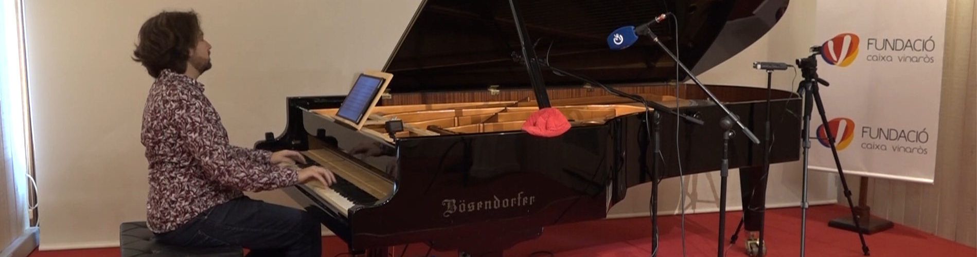 Concert a Vinaròs de J.Luis Miralles en record de Carles Santos