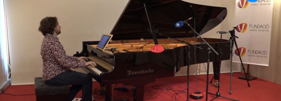 Concert a Vinaròs de J.Luis Miralles en record de Carles Santos