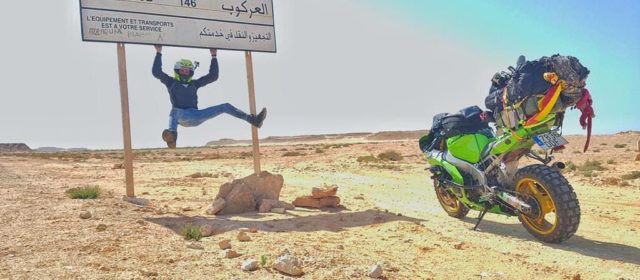 Tino Moles “Toninja”, de Benicarló: motorista trotamundos