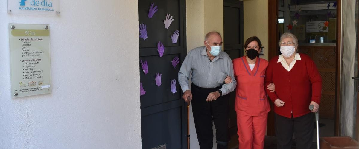 Pellizco de suerte con la lotería en el centro de día de Morella