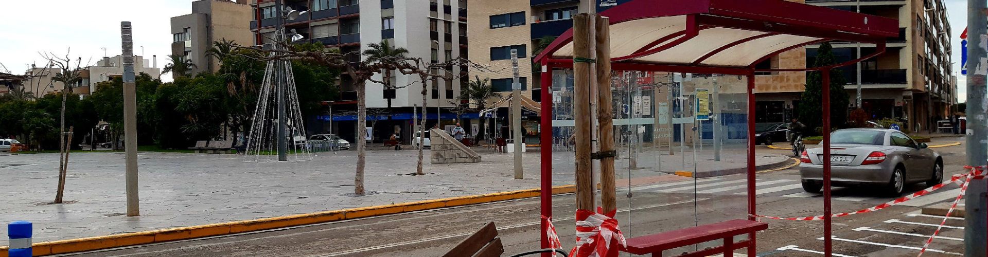 Dilluns entrarà en servei la nova parada de bus del carrer del Pintor Sorolla de Benicarló