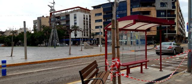 Dilluns entrarà en servei la nova parada de bus del carrer del Pintor Sorolla de Benicarló