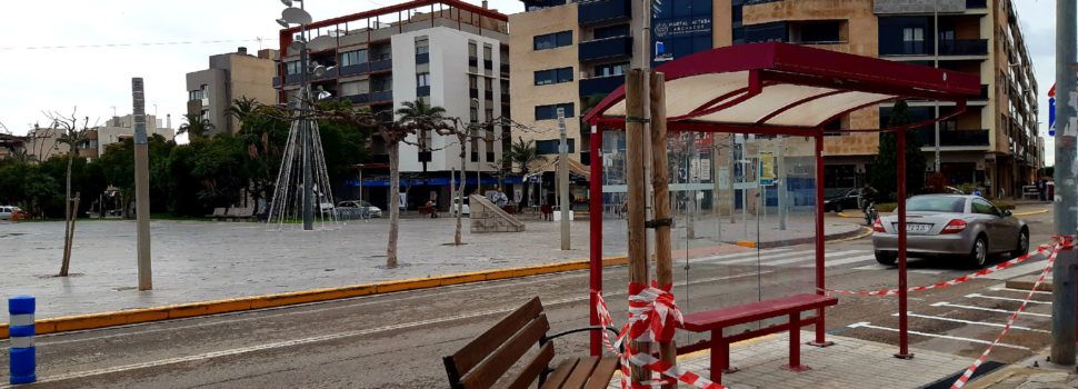 Dilluns entrarà en servei la nova parada de bus del carrer del Pintor Sorolla de Benicarló