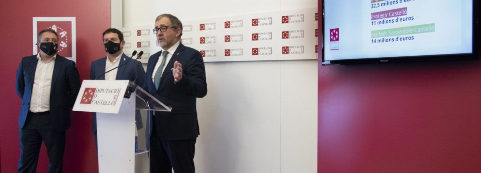 La Diputació de Castelló destinarà 14 milions d’euros per a cuidar dels recursos naturals de la província i avançar en la transició ecològica