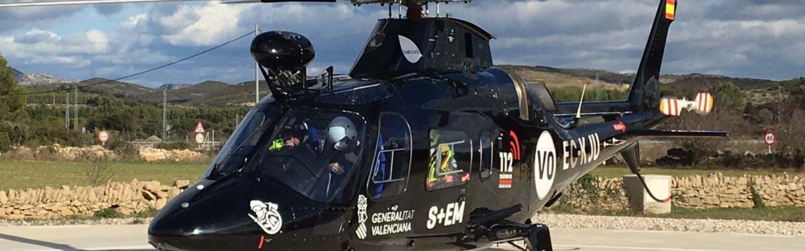 Emergencias coordina 23 rescates en helicóptero durante el 2020 en la provincia de Castellón