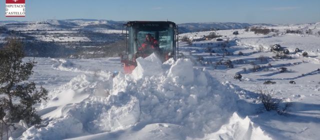Vídeo y fotos: acumulación de nieve en los ventisqueros